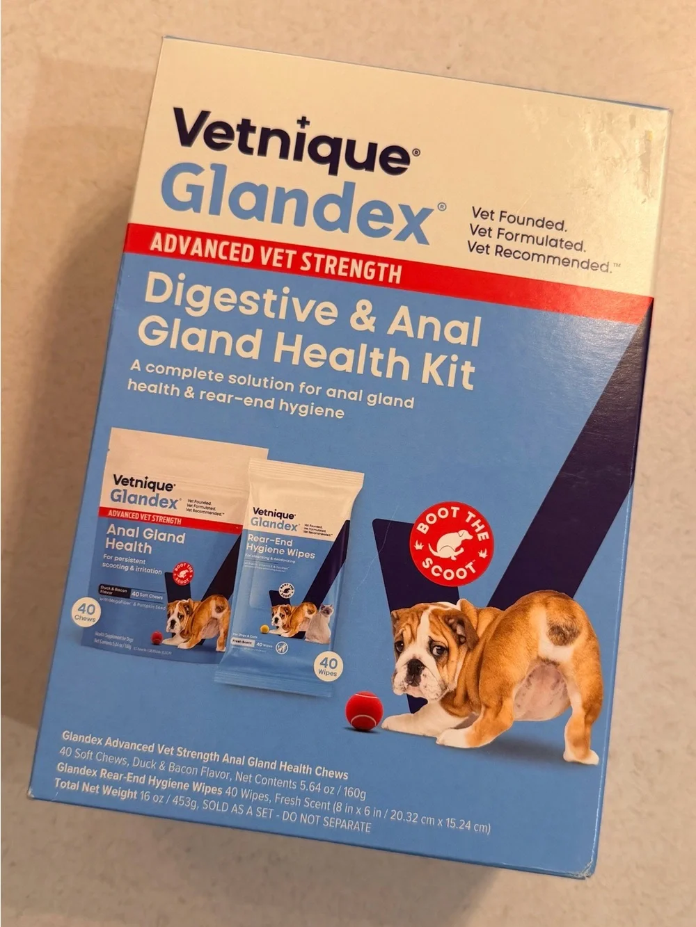 Glandex Digestive & Anal Gland Health Kit – Blue